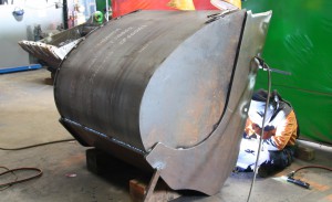 New ZX520LCH-3 Rock Bucket